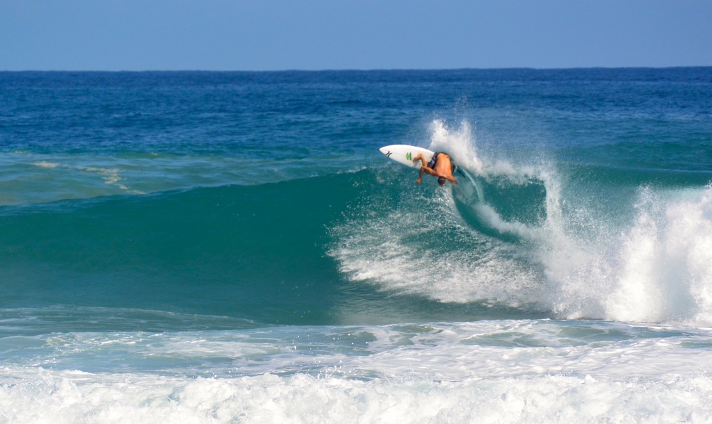 Asher Nolan is part of the team of surfers on the project