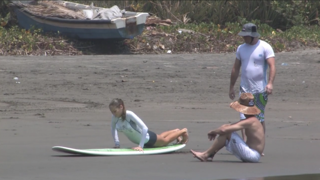'Surf With A Pro' in 2014